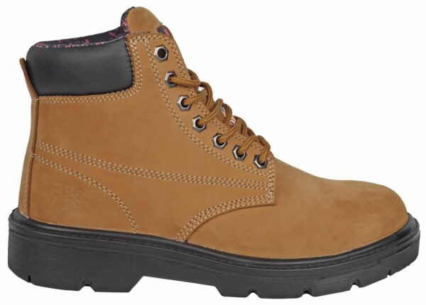 Alice 6" Nubuck Tan Steel Toe MT50161 - Image 4