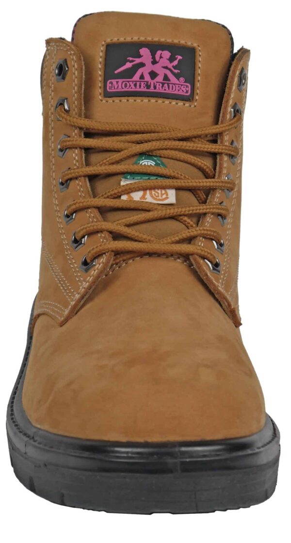 Alice 6" Nubuck Tan Steel Toe MT50161 - Image 5