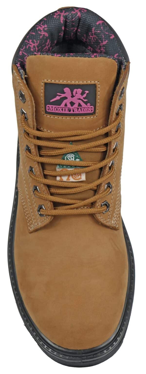Alice 6" Nubuck Tan Steel Toe MT50161 - Image 7