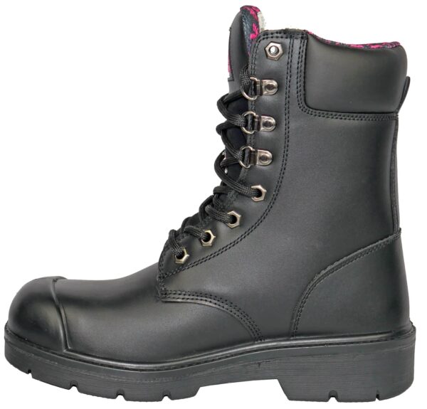 Anne 8" Black Steel Toe MT50165 - Image 4