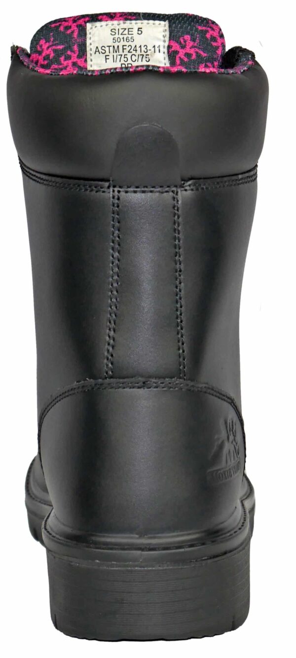 Anne 8" Black Steel Toe MT50165 - Image 5