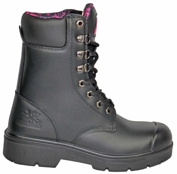 Anne 8" Black Steel Toe MT50165 - Image 3
