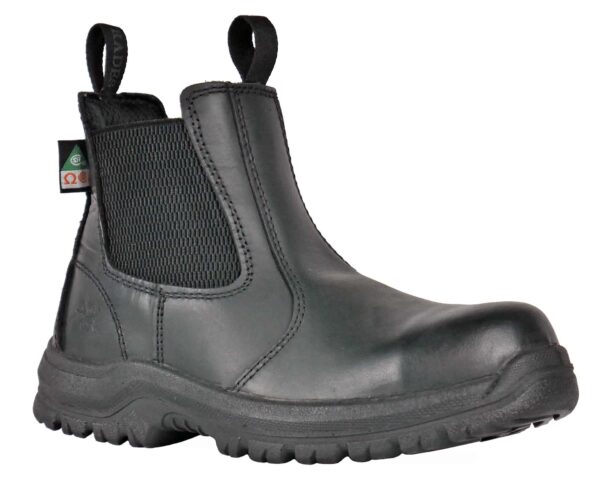 Angelina Pull-On Black Composite Toe MT70127