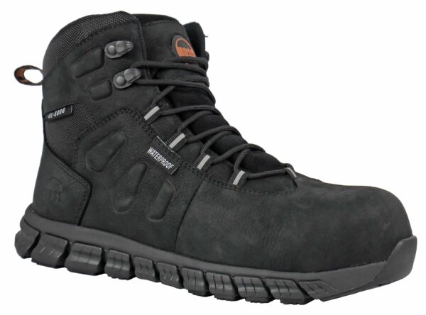 Tikaboo 6" UL Black Composite Toe 60177