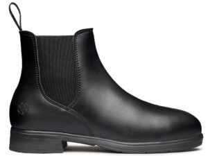 Valence Static Dissipative SD Rated Women's Steel Toe Safety Boot | ASTM Certified and OSHA Compliant I High-Performance Vegan Onyx Leather | Made in North America for Women by Women | Xena Workwear