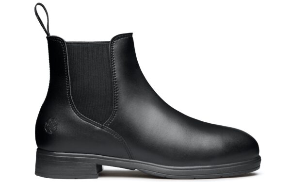 Valence Static Dissipative SD Rated Women's Steel Toe Safety Boot | ASTM Certified and OSHA Compliant I High-Performance Vegan Onyx Leather | Made in North America for Women by Women | Xena Workwear