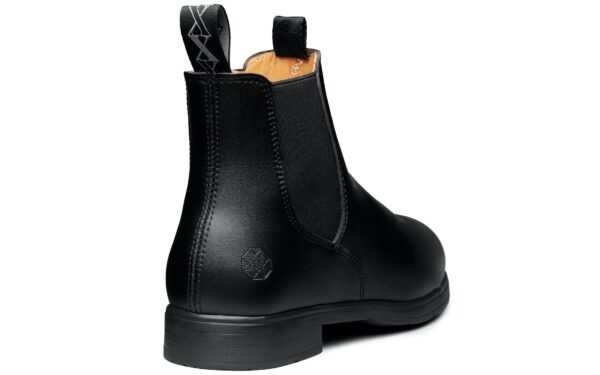 Valence Static Dissipative SD Rated Women's Steel Toe Safety Boot | ASTM Certified and OSHA Compliant I High-Performance Vegan Onyx Leather | Made in North America for Women by Women | Xena Workwear