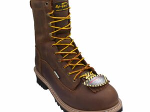 Men's 8" Composite Toe Waterproof Logger Brown