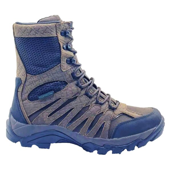 Men's 8" Waterproof Side Zipper Hunting Boot Brown - Image 2
