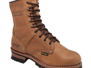 Men's 9" Waterproof Logger Brown - Soft Toe 1427WP