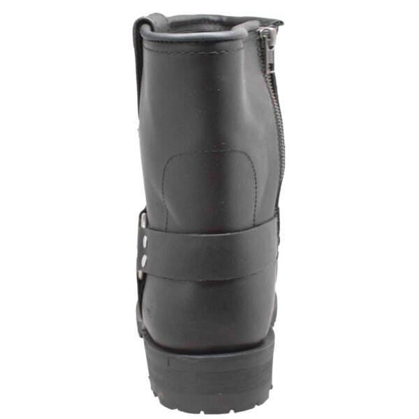 Men's 7" Side Zipper Harness Black - Image 4