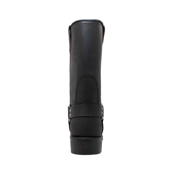 Men's 13" Harness Zipper Boot Black - Image 4