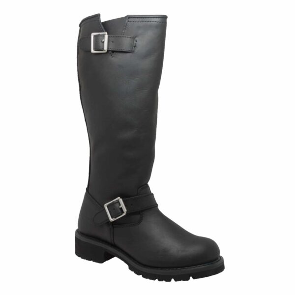 Men's 16" Engineer Biker Boot Black