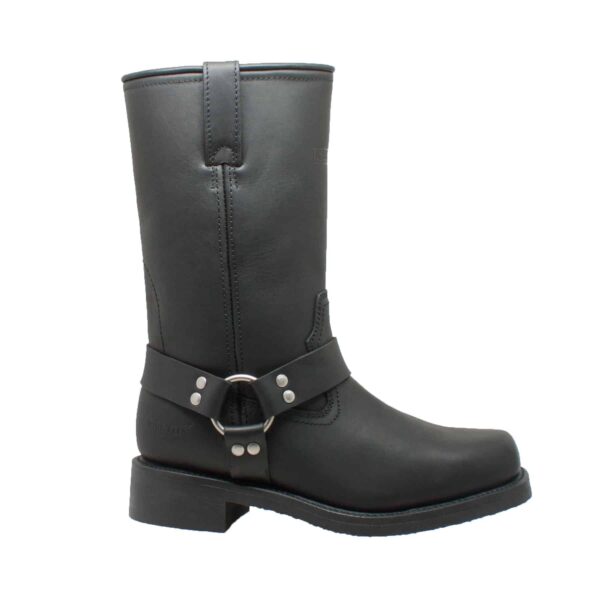 Men's 13" Waterproof Harness Boot Black - Image 2