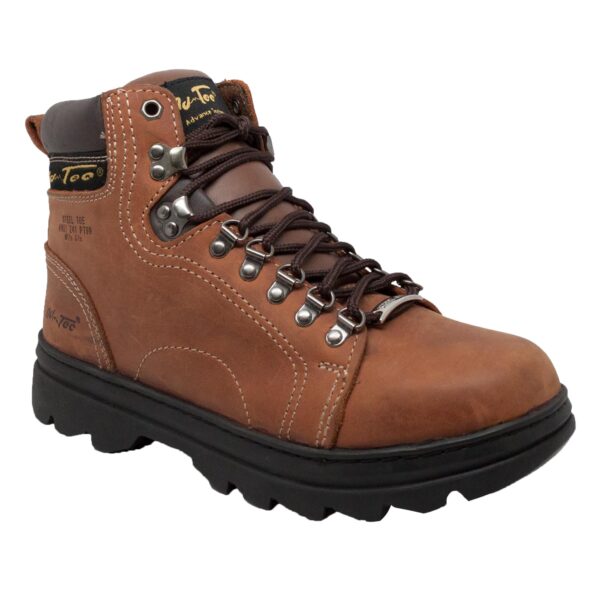 Men's 6" Steel Toe Hiker Brown