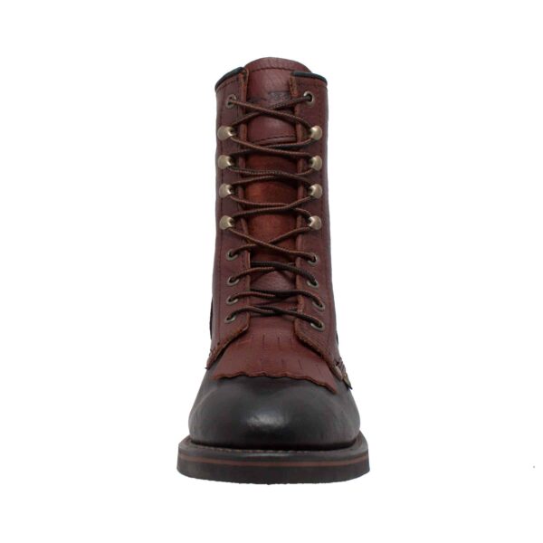 Women's 8" Packer Black/Dark Cherry - Image 3