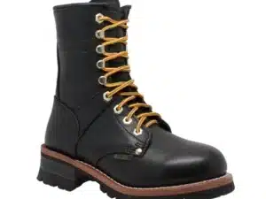 Women's 9" Logger Black - 2439
