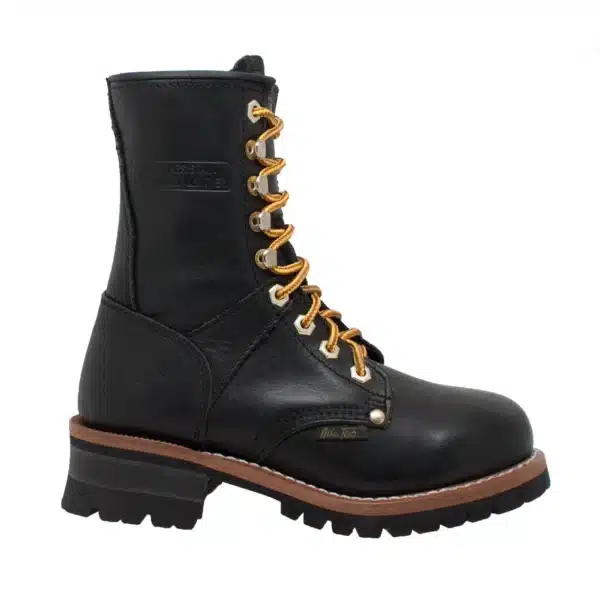 Women's 9" Logger Black - 2439 - Image 2