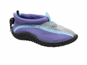 Toddler's Slip On Water Sock Purple/Grey