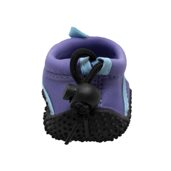 Toddler's Slip On Water Sock Purple/Grey - Image 4