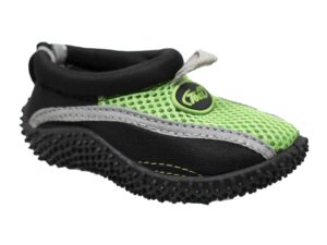 Toddler's Slip On Water Sock Black/Volt