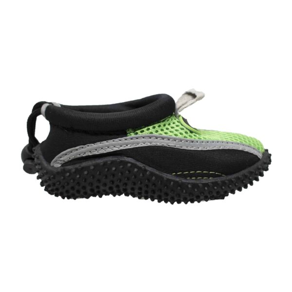 Toddler's Slip On Water Sock Black/Volt - Image 2