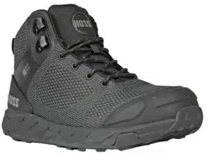 Men's Black Carbon Nano Toe Buster Hi Waterproof Slip Resistant Work Shoe 50165