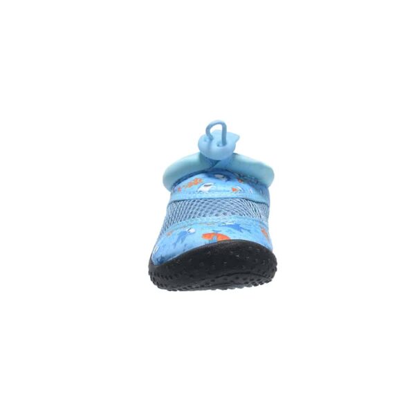 Toddler's Aquasock Slip On, Blue Shark - Image 3