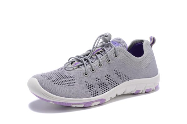 Women's AeroWeave Speedlace Rocsoc Water Shoe, Grey/Purple - Image 2