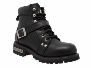 Women's 6" Lace Zipper Boot Black
