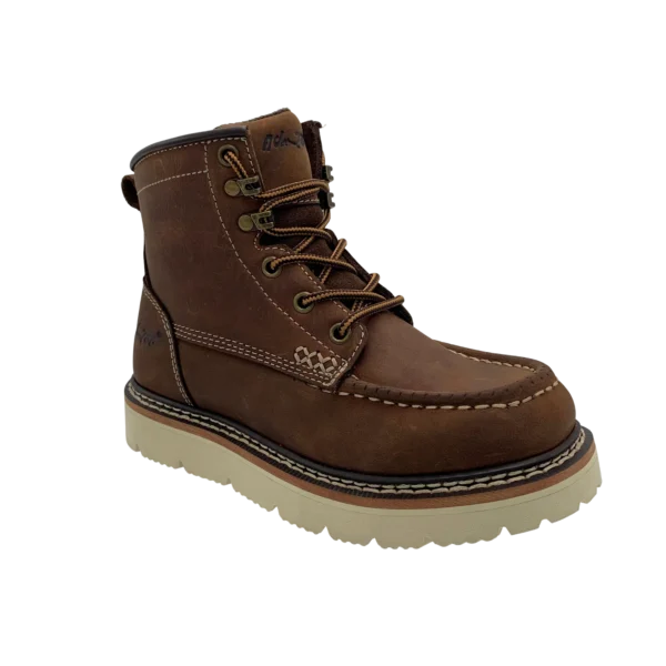 Legacy: Women's 6" Moc Toe - Whiskey Brown 8144