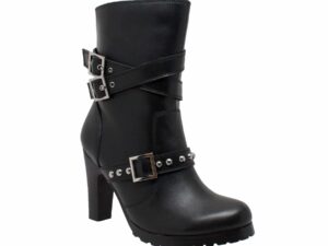 Women's 10" Three Buckle Boot Black