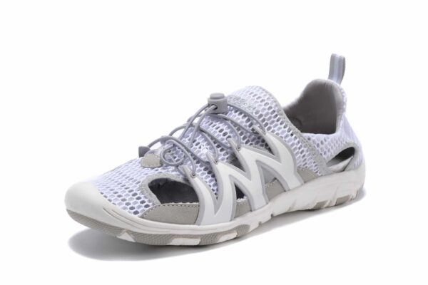 Women's Rocsoc Speed Lace, WHITE/GREY - Image 2