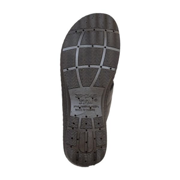 Women's Low Heel Slip On Sandal Black - Image 5
