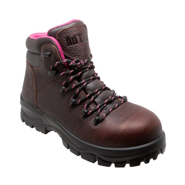 Women's 6" Brown Waterproof Work Boot - Comp Toe 8903-BR