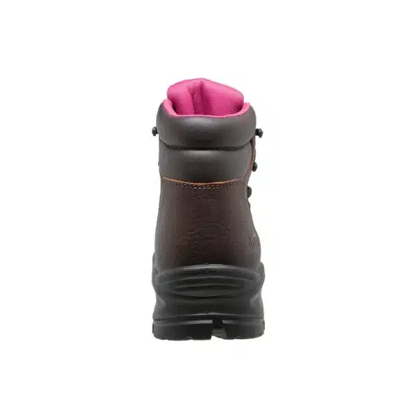 Women's 6" Brown Waterproof Work Boot - Comp Toe 8903-BR - Image 4