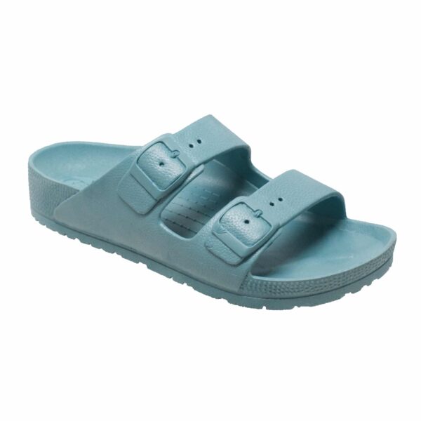 Women's Two Band Sandals Aqua