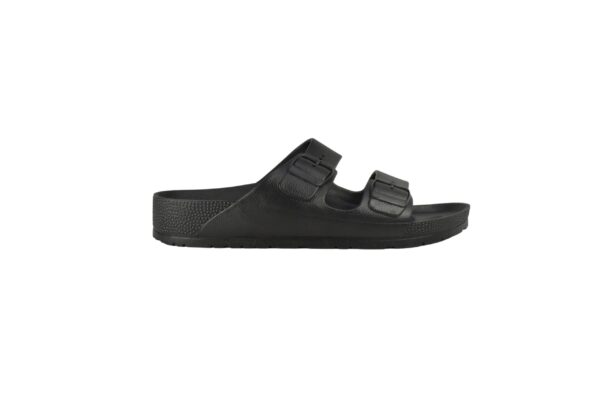 Women's Two Band Sandals Black - Image 2