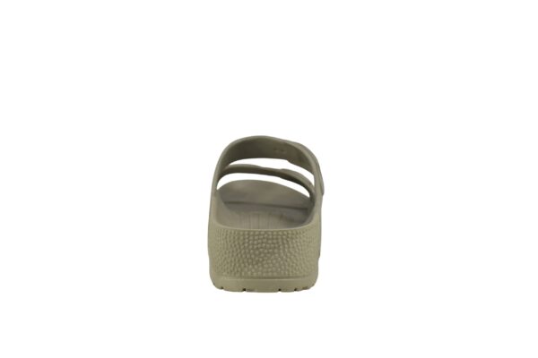 Women's Two Band Sandals Light Gray - Image 4