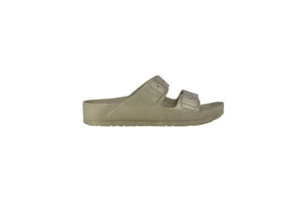 Women's Two Band Sandals Light Gray - Image 2