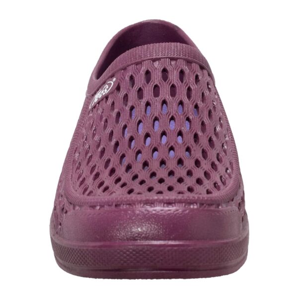 Women's 4" Relax Aqua Tecs Garden Shoe Purple - Image 3
