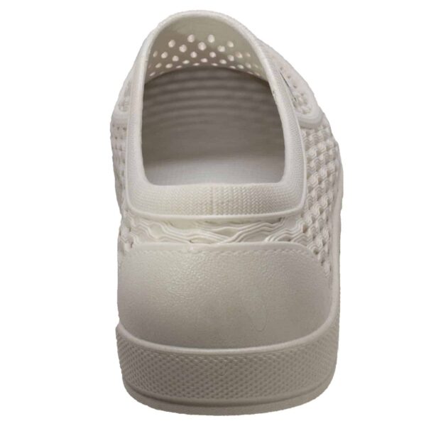 Women's 4" Relax Aqua Tecs Garden Shoe White - Image 4