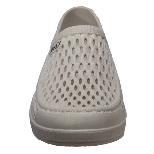 Women's 4" Relax Aqua Tecs Garden Shoe White - Image 3