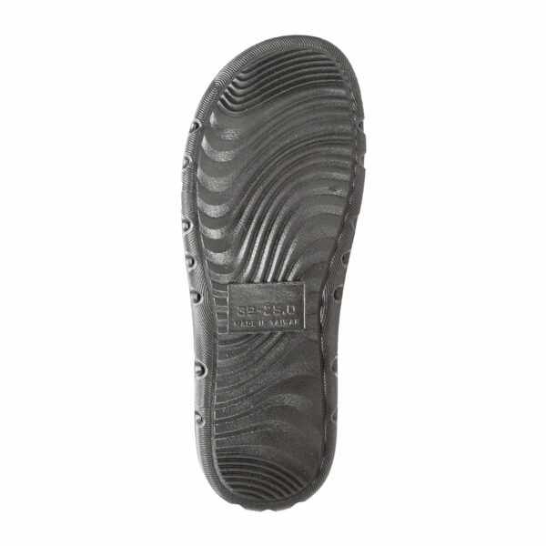 Women's PVC Slide Sandal Black - Image 5