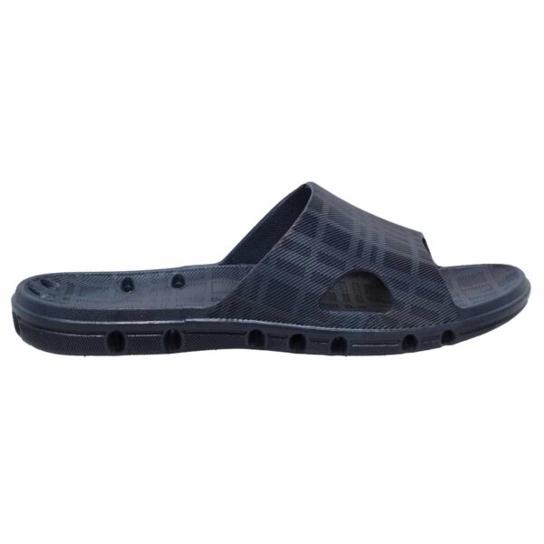 Women's PVC Slide Sandal Navy - Image 2