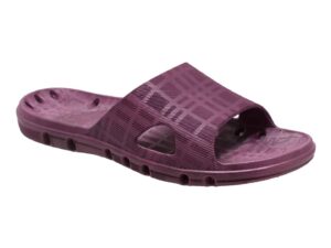 Women's PVC Slide Sandal Purple
