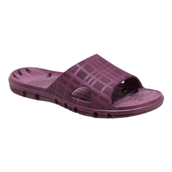 Women's PVC Slide Sandal Purple