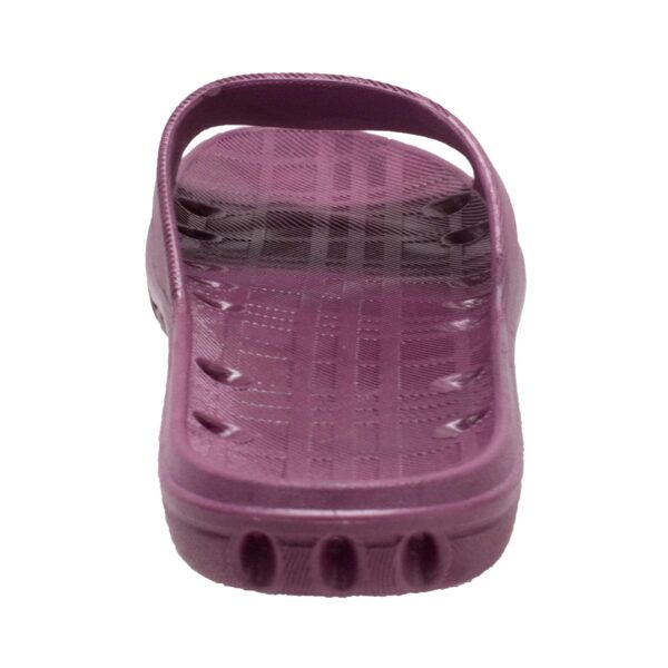 Women's PVC Slide Sandal Purple - Image 4