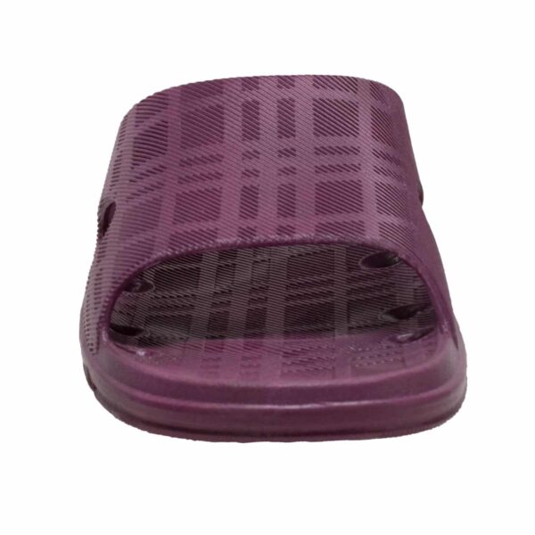 Women's PVC Slide Sandal Purple - Image 3