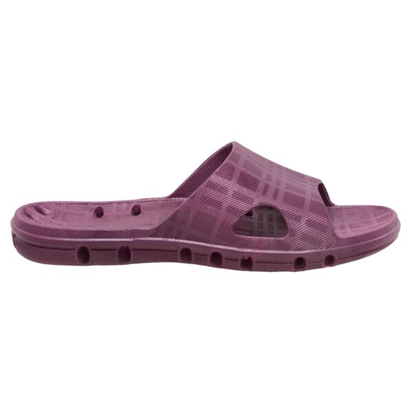 Women's PVC Slide Sandal Purple - Image 2